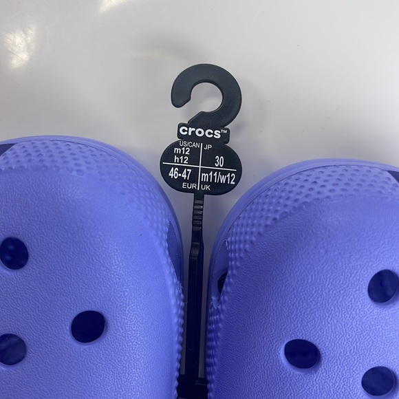 CROCS - classic digital violet numerique with tags - Picture 5 of 6